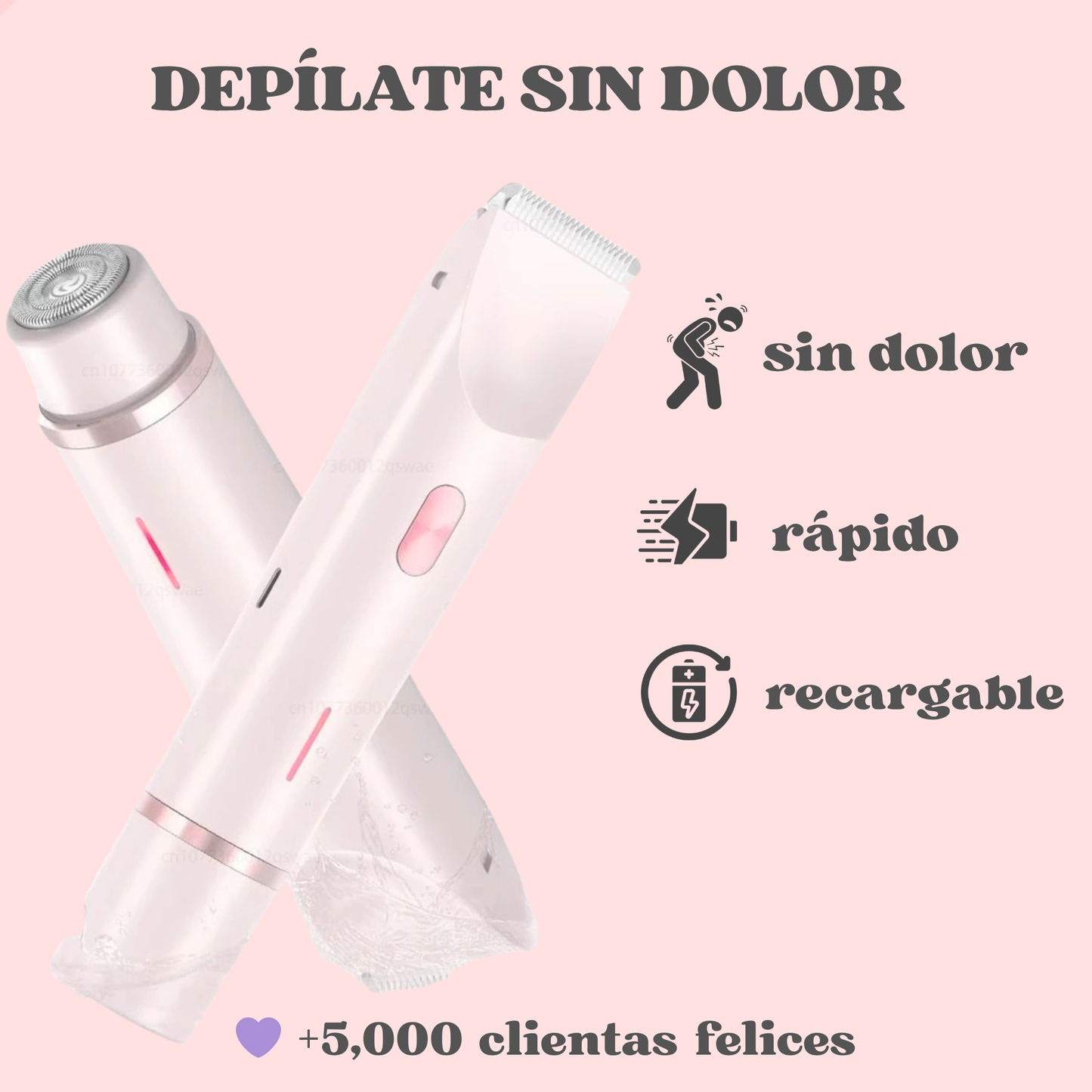 Confianza y suavidad en cada pasada ✨