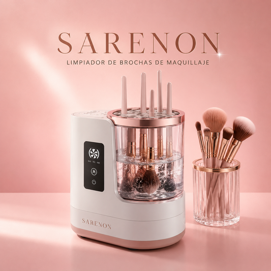 Sarenon✨:Limpiador Automático de Brochas