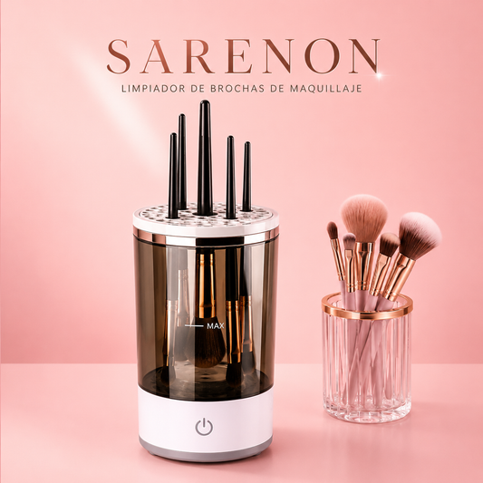 Sarenon✨:Limpiador Automático de Brochas